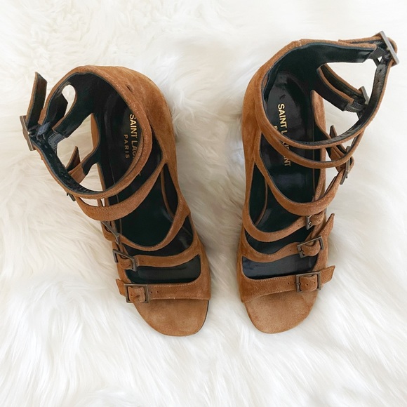 Yves Saint Laurent Gladiator Sandal Heels - Picture 2 of 10